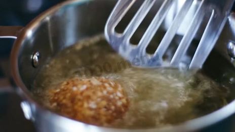 жареное мороженое