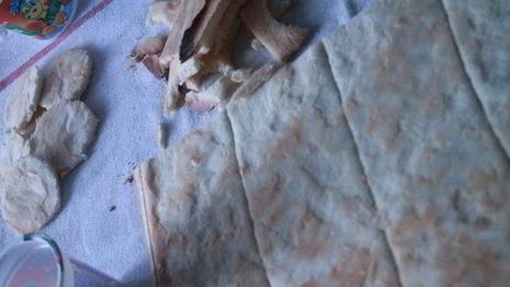 бисквитные стаканчики с черничным муссом