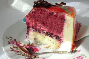 Черничный мусс для торта