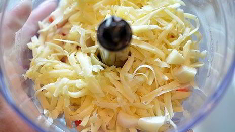 кальмар, фаршированный крабовым муссом