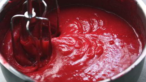 клюквенный мусс