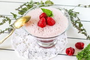 Малиновый мусс