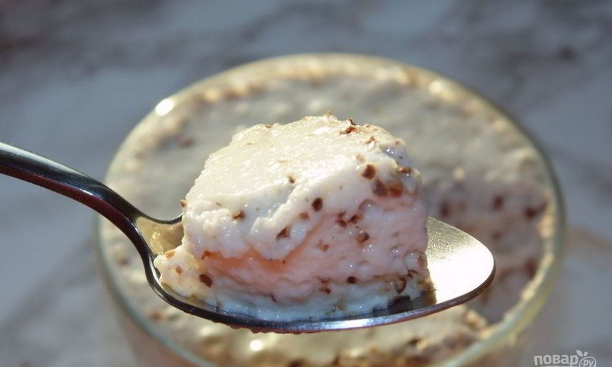 Рецепт молочный мусс