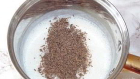 молочный мусс