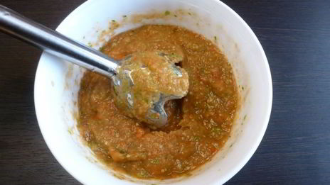 мусс из баклажанов