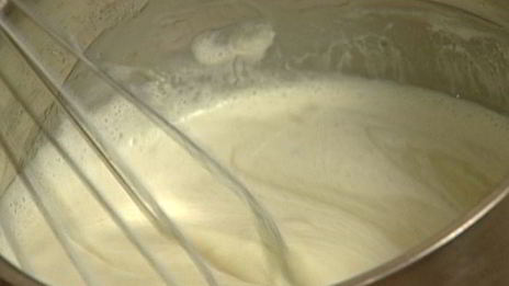 мусс из белого шоколада