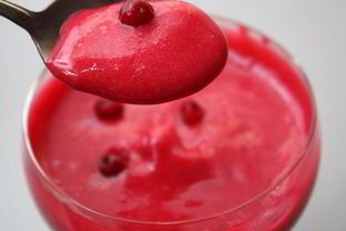 Мусс из клюквы