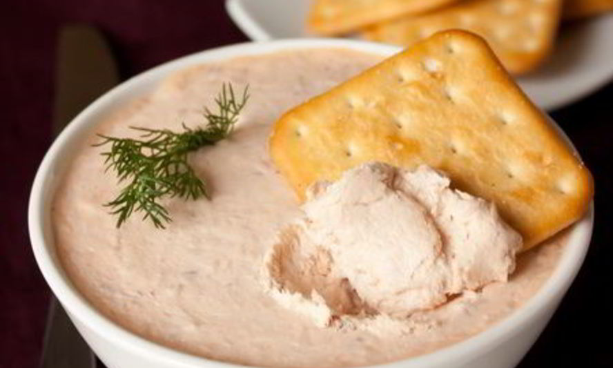 Рецепт мусс из копченого лосося