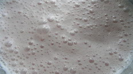 мусс из малины и сгущенного молока