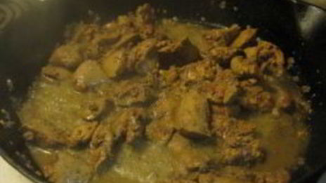 мусс из печени куриной