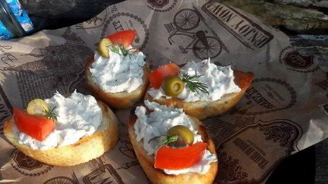 мусс из тунца с творожным сыром