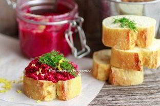 Мусс из запеченной свеклы