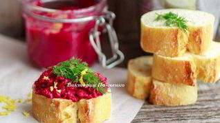 Мусс из запеченной свеклы