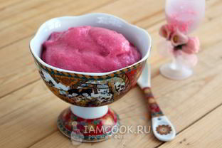 Мусс клюквенный