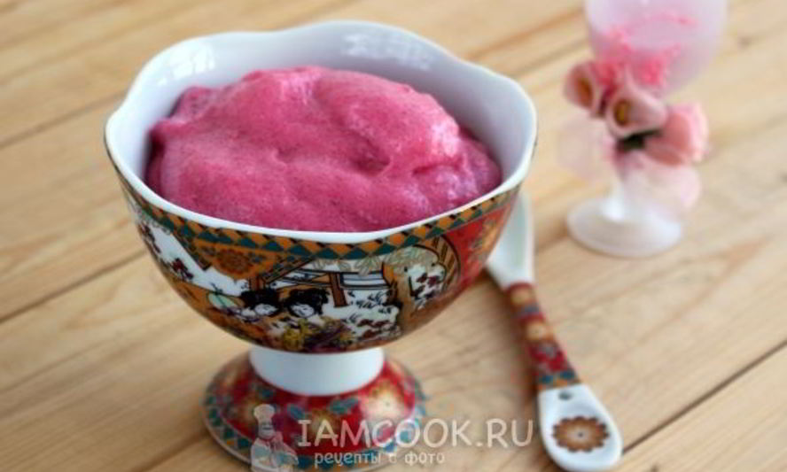 Рецепт мусс клюквенный