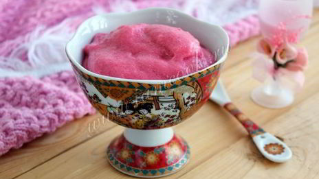 мусс клюквенный