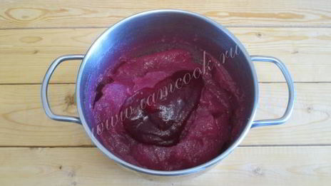 мусс клюквенный