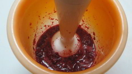 мусс вишневый