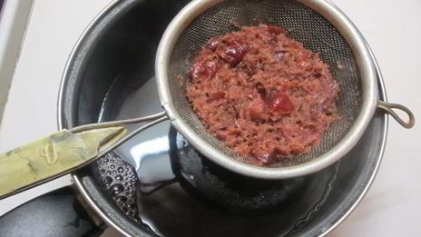 мусс вишневый