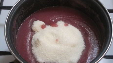 мусс вишневый