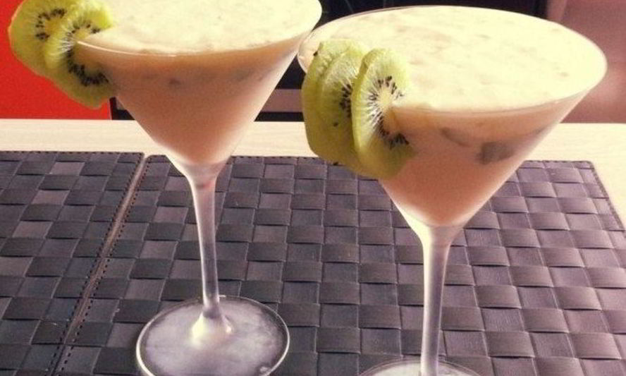 Рецепт нежный мусс с киви