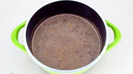 шоколадно-молочный мусс