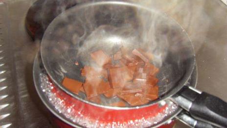 шоколадный мусс с бисквитом