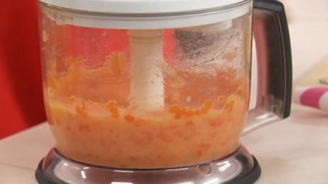 шоколадный мусс с хурмой