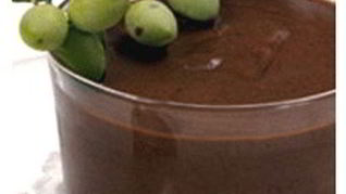 Шоколадный мусс с оливковым маслом