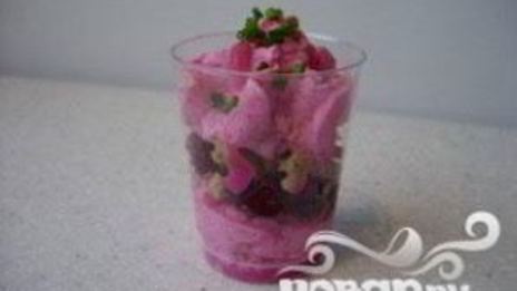 свекольный мусс