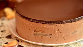 Торт-Мусс Шоколадно-грушевый