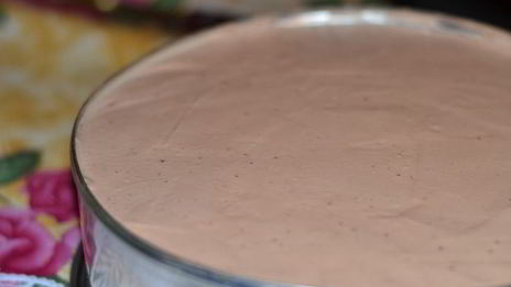 торт-мусс шоколадно-грушевый