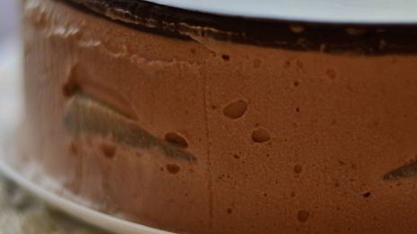 торт-мусс шоколадно-грушевый