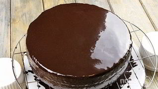 Торт-мусс Тирамису с зеркальной глазурью