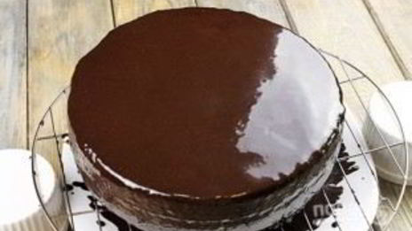 торт-мусс тирамису с зеркальной глазурью