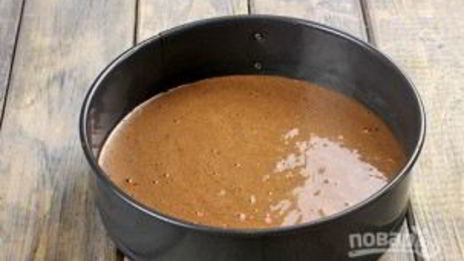 торт-мусс тирамису с зеркальной глазурью