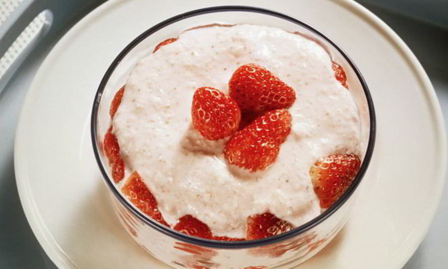 Рецепт творожный мусс с желатином