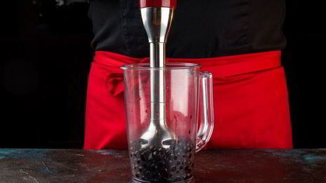 ягодный мусс с манной крупой