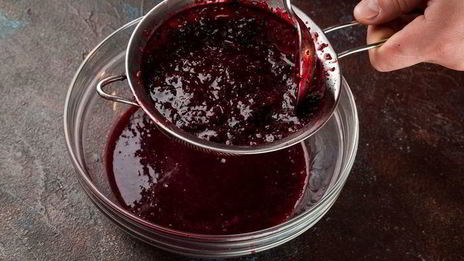 ягодный мусс с манной крупой