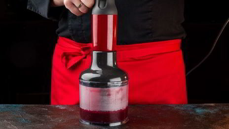 ягодный мусс с манной крупой