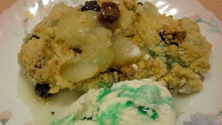 Мятный крамбль