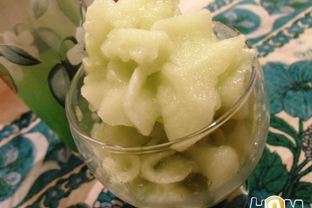 Огуречный сорбет