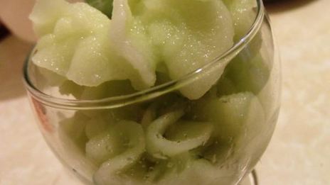 огуречный сорбет