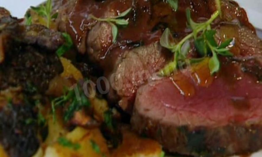 Рецепт оленина в шоколадном соусе