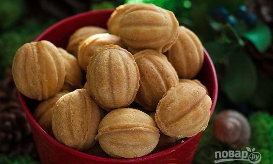 Рецепт орешки со сгущенкой в электроорешнице