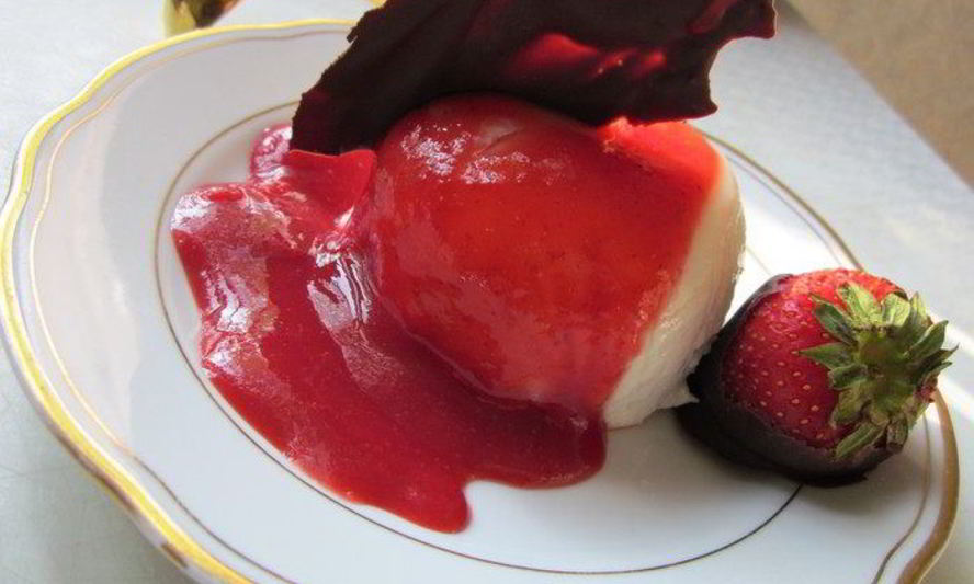 Рецепт панна-котта постная