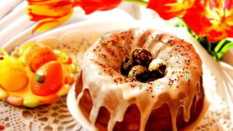 быстрый, бездрожжевой кулич