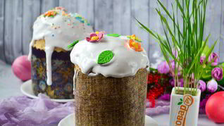 Дрожжевой кулич