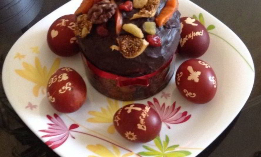 Рецепт фруктовый кулич пасхальный шоколадный
