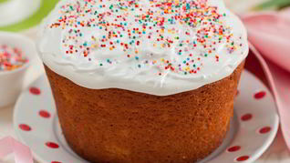 Глазурь для кулича лимонная